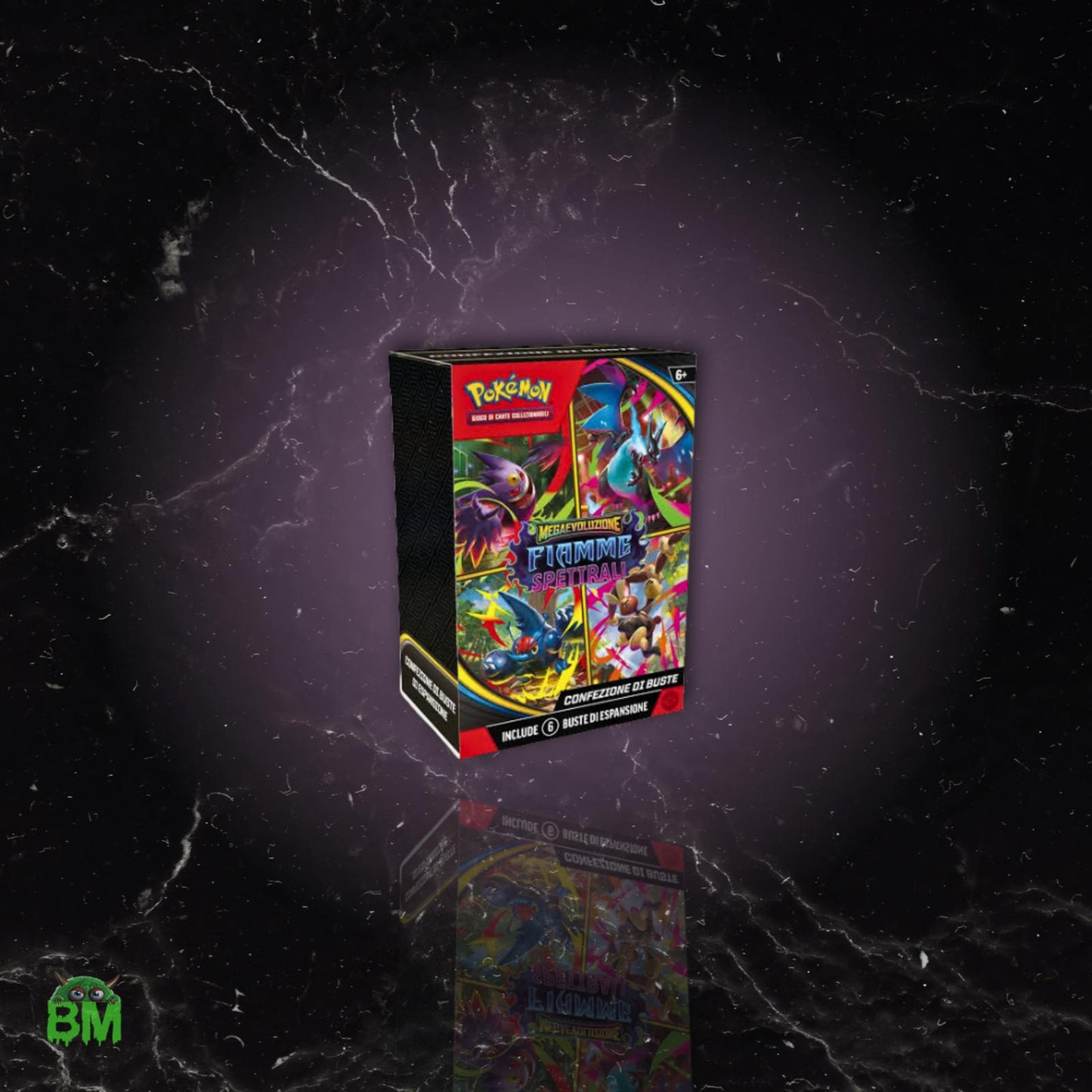 Pokémon : Box da 6 bustine “Fiamme Spettrali “