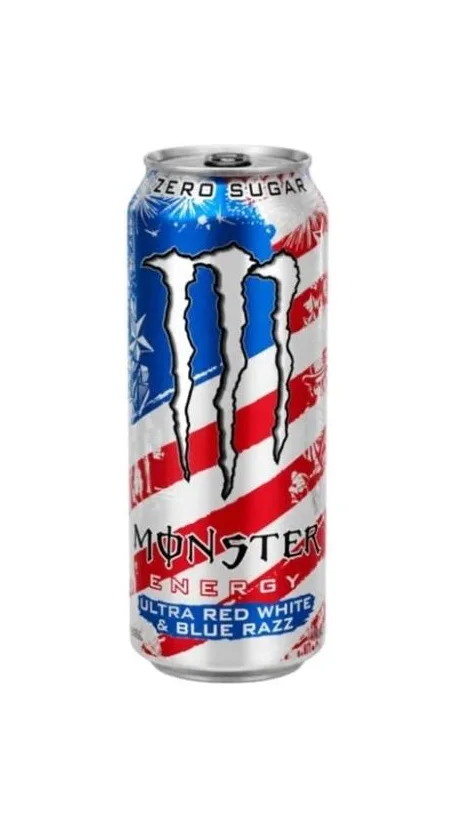 Monster Ultra Red White & Blue Razz
